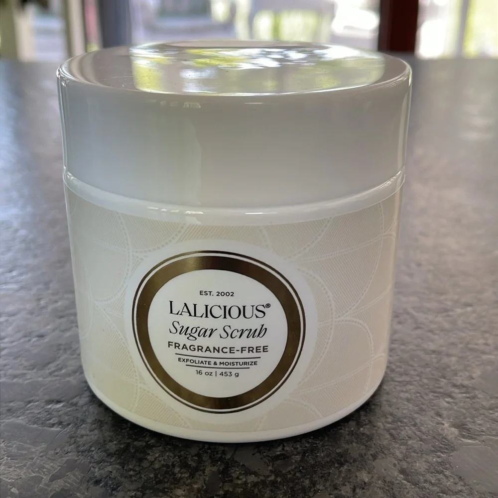Lalicious Sugar Scrub NEW Fragrance Free